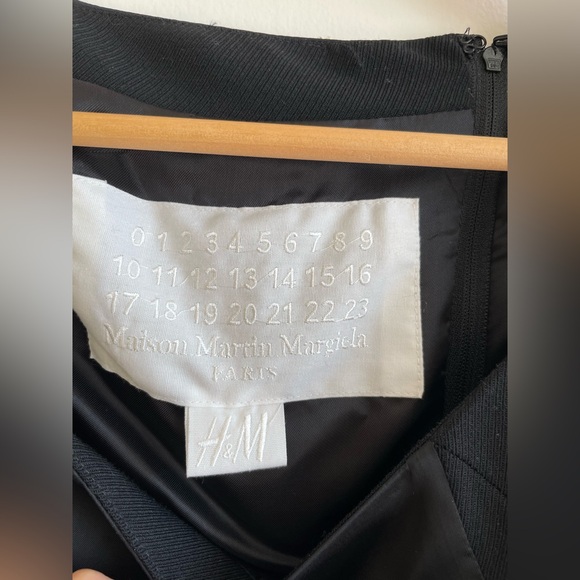 Maison Margiela H&M Black Oversized Day Dress Women's One Size SS2000 - Picture 3 of 5